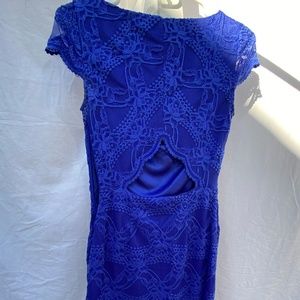 Royal Blue Bodycon Dress